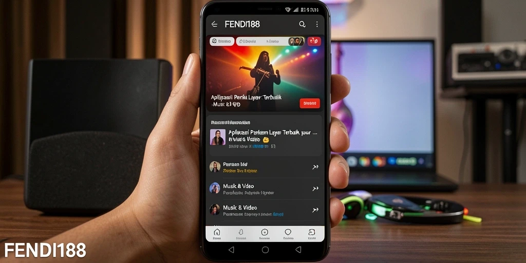 Antarmuka FENDI188 saat merekam layar dengan fitur lengkap.