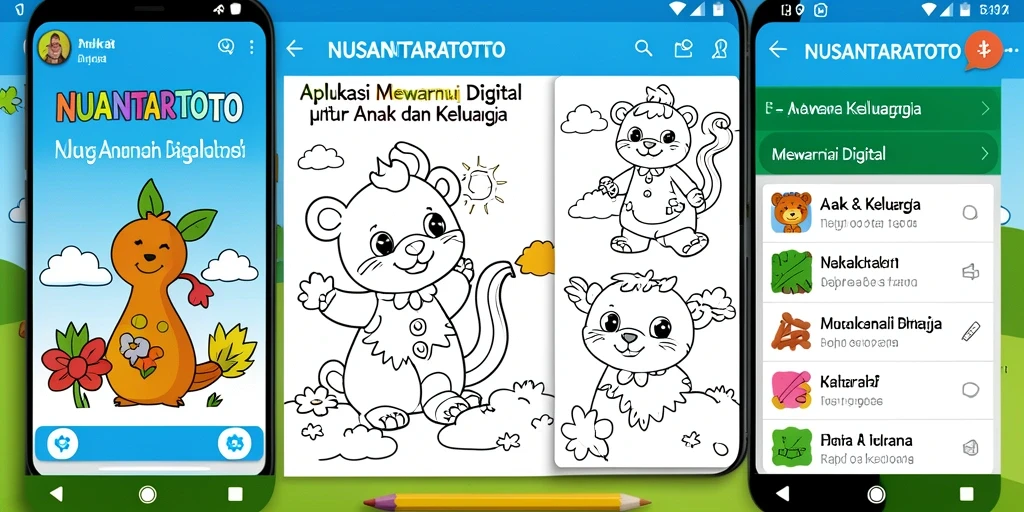 Tampilan utama NUSANTARATOTO yang interaktif dan penuh warna.