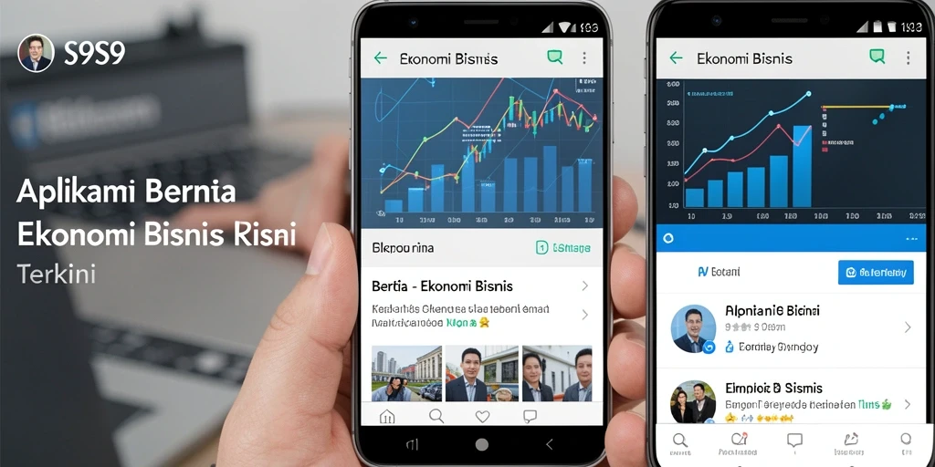 Tampilan antarmuka aplikasi S9S9 yang user-friendly dan informatif.