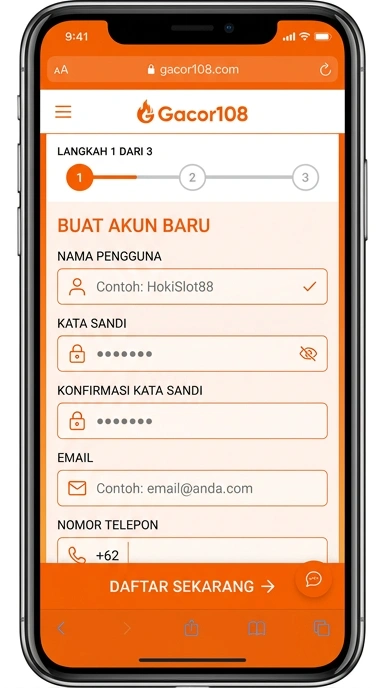 Bergabung dengan gacor108: Cara Daftar Mudah